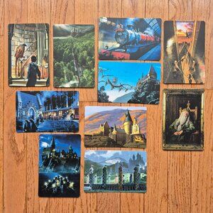 Harry Potter Wizarding World Set of 10 Postcards 6" x 4"
